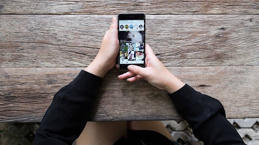 Instagram on Mobile